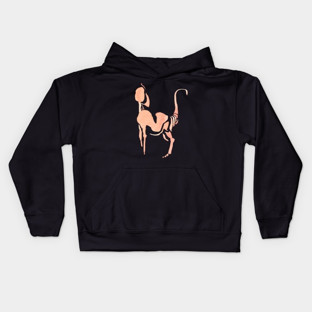 Sighthound Design Creature Kids Hoodie by Nikokosmos